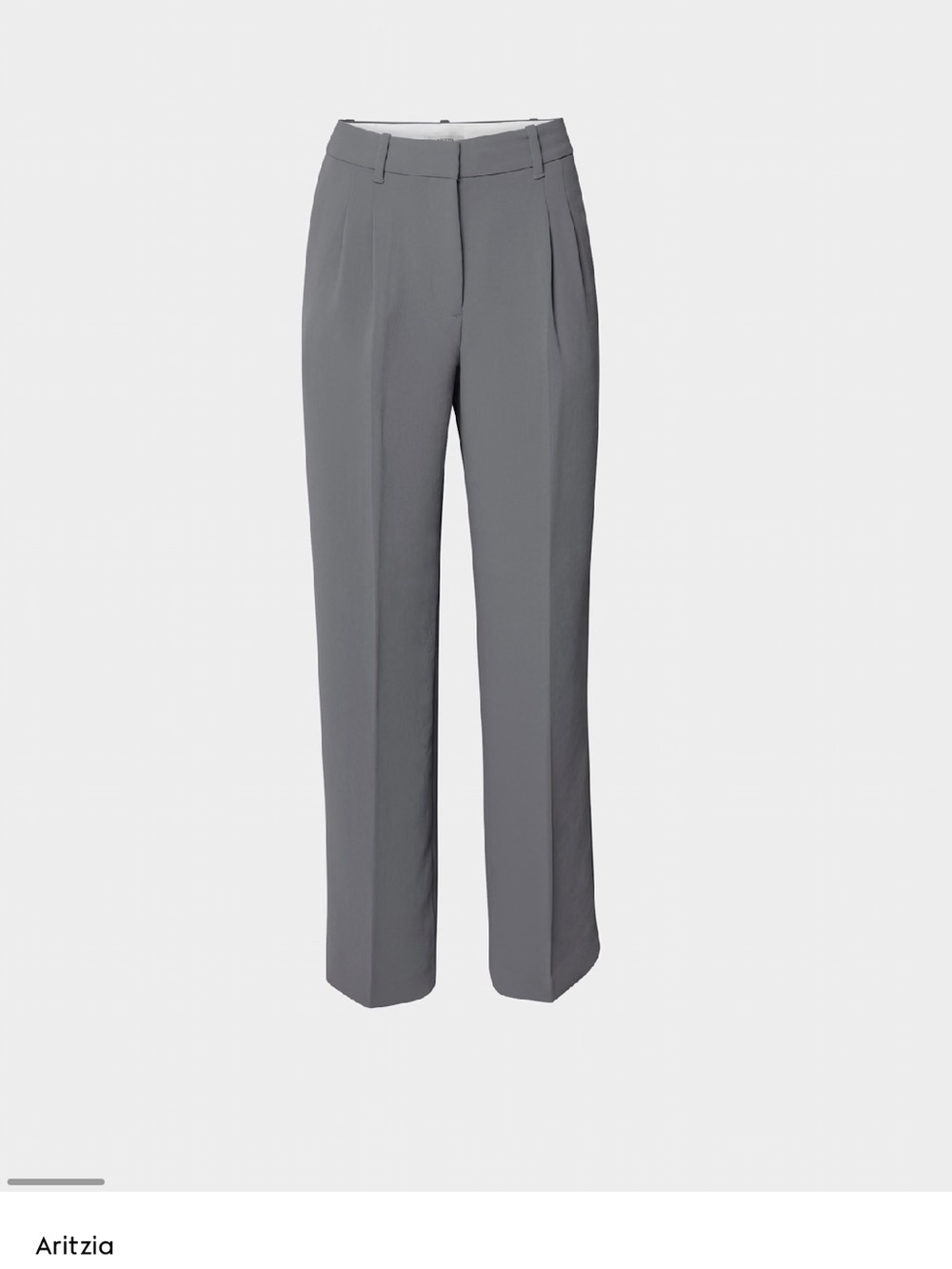 Grey Aritzia Effortless Pants Crepette - Picture 6 of 13